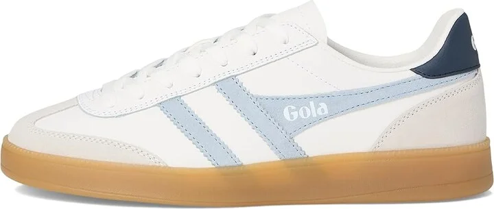 Gola Viper Leather Women's Shoes White/Air/Navy/Gum : 7 B - Medium - Image 6
