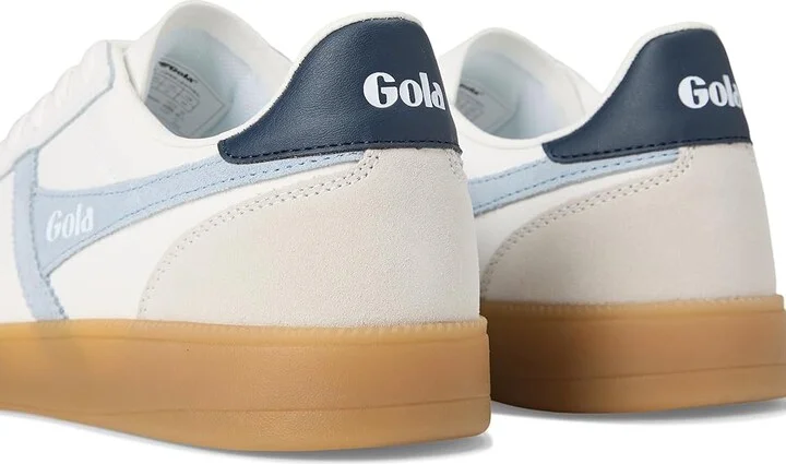 Gola Viper Leather Women's Shoes White/Air/Navy/Gum : 7 B - Medium - Image 7