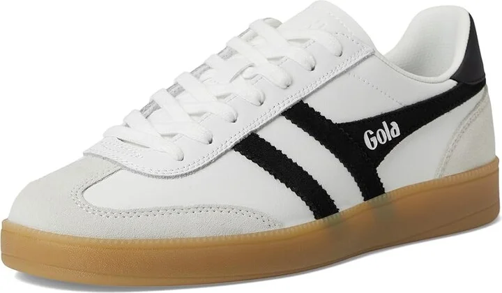 Gola Viper Leather Women's Shoes White/Air/Navy/Gum : 7 B - Medium - Image 11