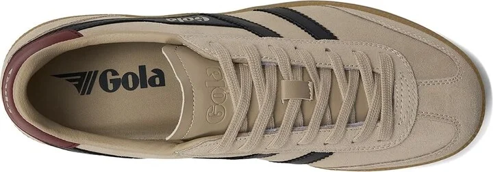 Gola Viper Men's Shoes Bone/Black/Red Ochre/Gum : 11 D - Medium, Leather - Image 2