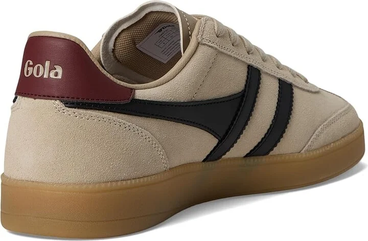 Gola Viper Men's Shoes Bone/Black/Red Ochre/Gum : 11 D - Medium, Leather - Image 4