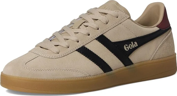 Gola Viper Men's Shoes Bone/Black/Red Ochre/Gum : 11 D - Medium, Leather - Image 5