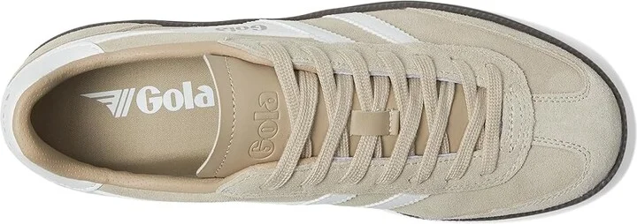 Gola Viper Women's Walking Shoes Bone/White/Dark Gum : 9 B - Medium, Leather - Image 2