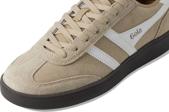 Gola Viper Women's Walking Shoes Bone/White/Dark Gum : 9 B - Medium, Leather - Image 7