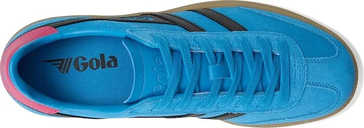 Gola Viper Women's Walking Shoes Bone/White/Dark Gum : 9 B - Medium, Leather - Image 8