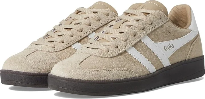 Gola Viper Women's Walking Shoes Bone/White/Dark Gum : 9 B - Medium, Leather
