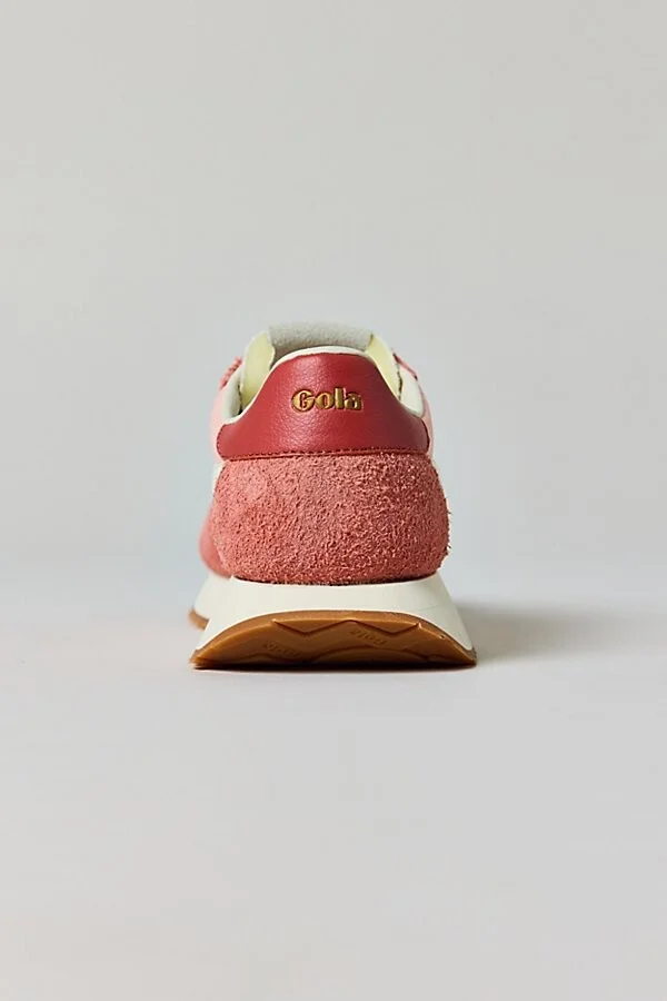 Gola Women's Arizona Sneaker in Pale Pink/Clay/Off - Image 4