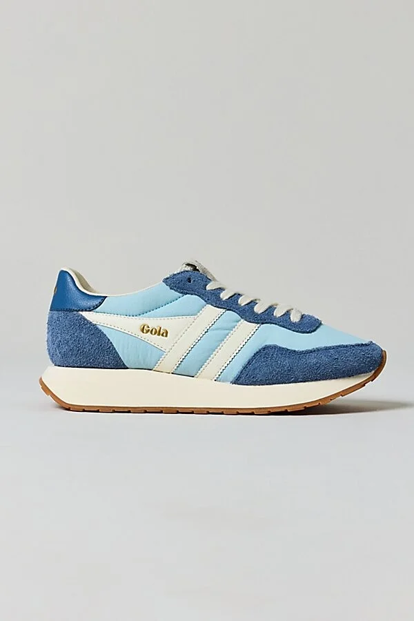 Gola Women's Arizona Sneaker in Pale Pink/Clay/Off - Image 6