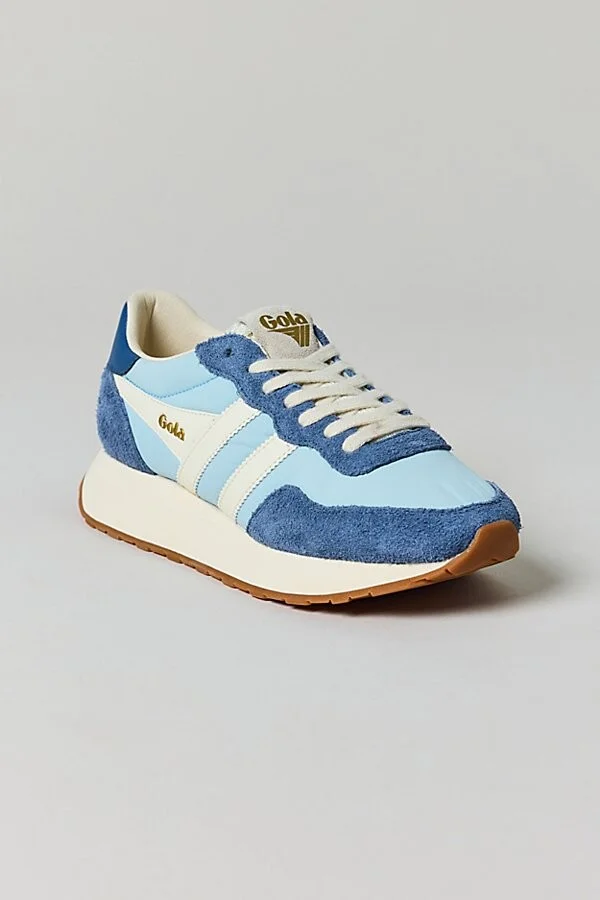 Gola Women's Arizona Sneaker in Pale Pink/Clay/Off - Image 7