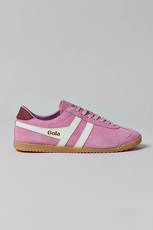 Gola Women's Bullet Suede Sneaker in Surf/Off White/Pale Gum - Image 6