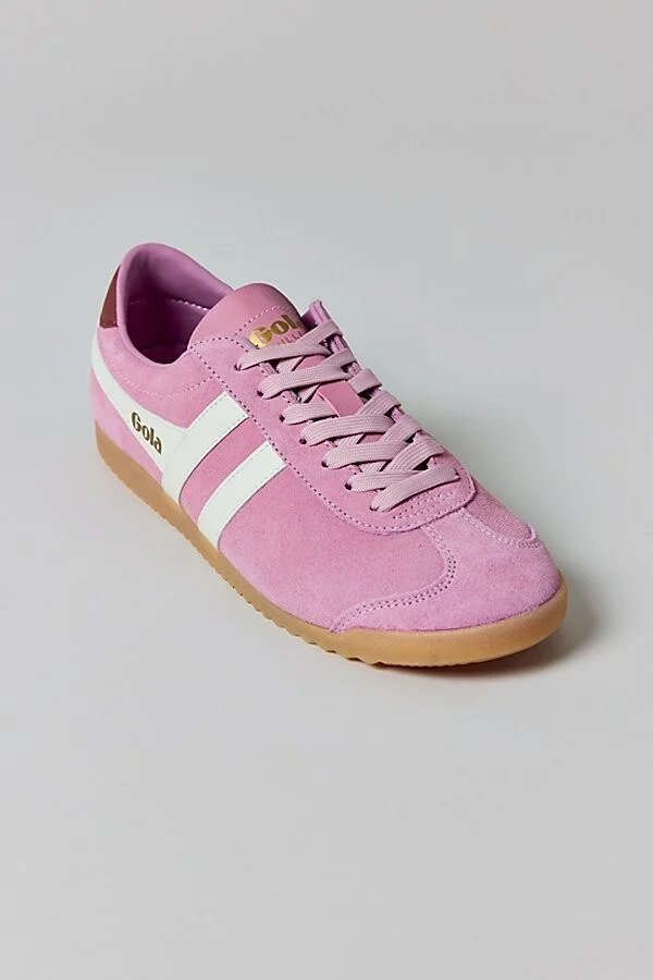 Gola Women's Bullet Suede Sneaker in Surf/Off White/Pale Gum - Image 7