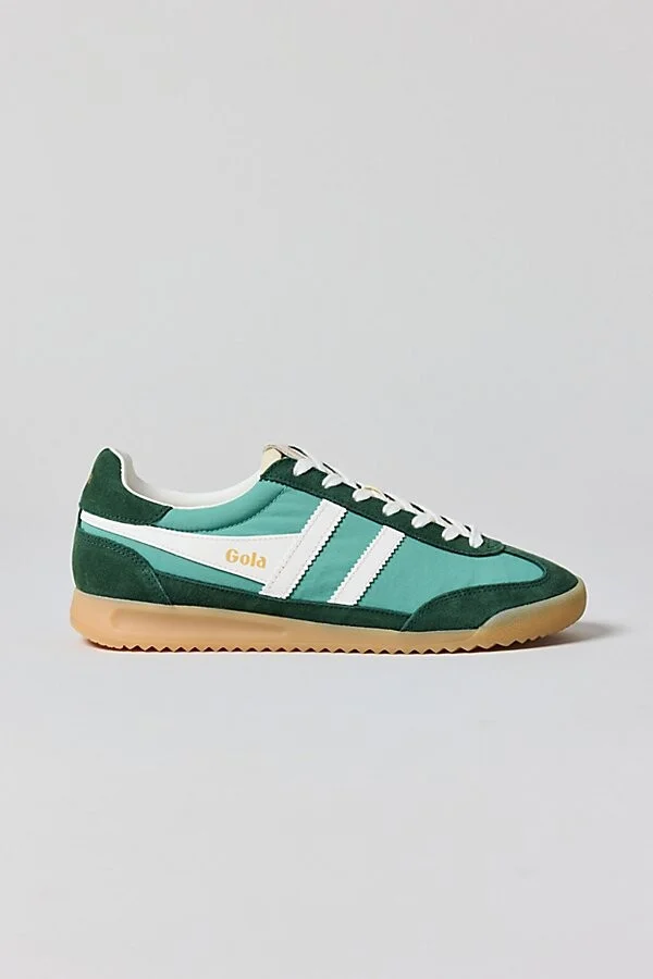 Gola Women's Firefly Sneaker in Green Mist/Evergreen/Off White - Image 2