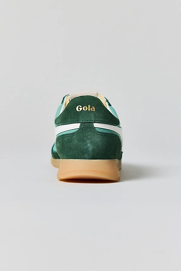 Gola Women's Firefly Sneaker in Green Mist/Evergreen/Off White - Image 4