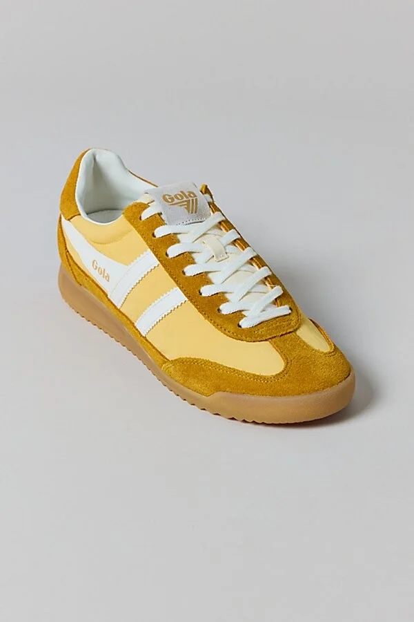 Gola Women's Firefly Sneaker in Green Mist/Evergreen/Off White - Image 9