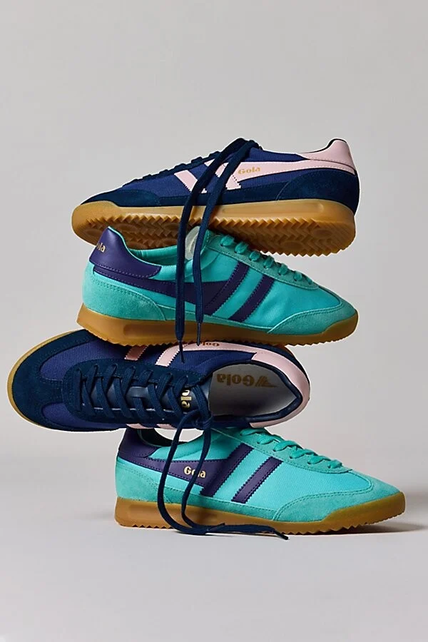 Gola Women's Tornado Sneaker in Deep Red/Candy - Image 10