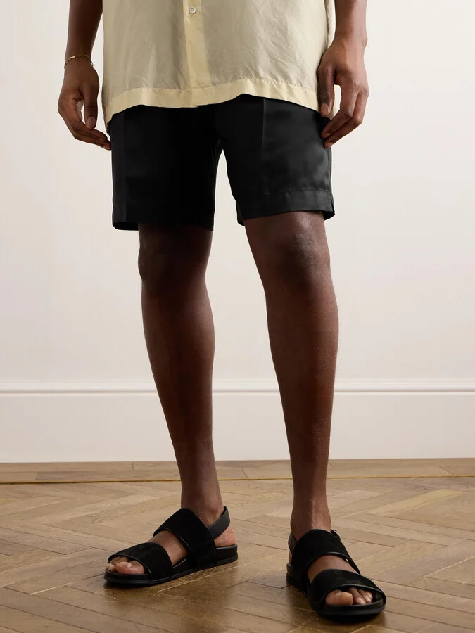 Golby Suede and Leather Sandals - Image 2