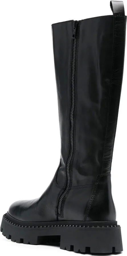 Gold 50mm knee-length boots - Image 3