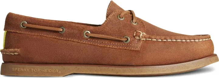 Gold Authentic Original 2-Eye boat shoes