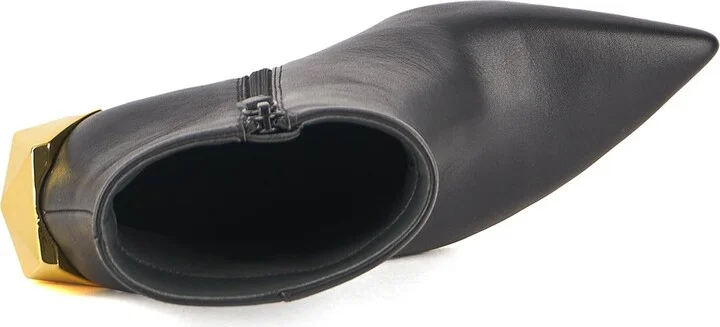 Gold / Black Gem Bootie Hi - Black + Gold - Image 6