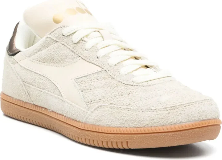Gold Indoor Hairy sneakers - Image 2