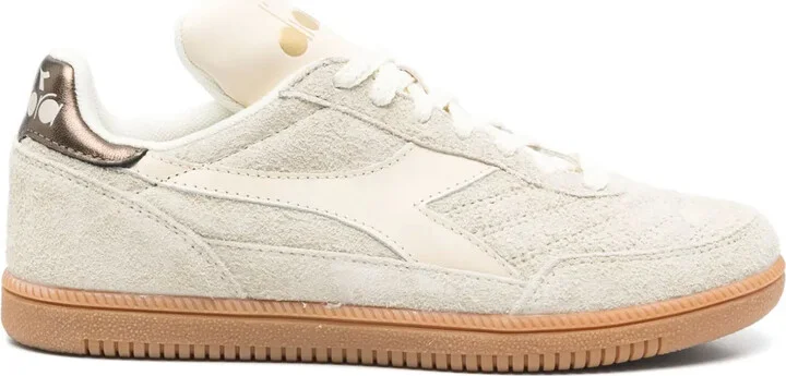 Gold Indoor Hairy sneakers