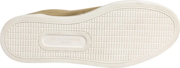Gold Leather Logo London Men Sneakers Men's Shoes - Image 6
