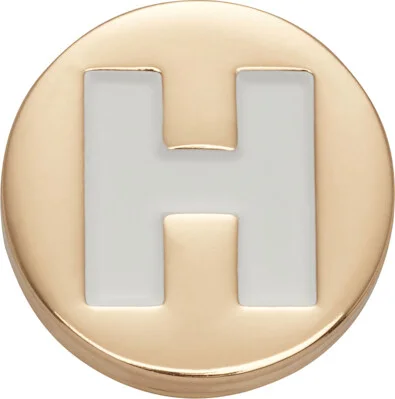 Gold Letter H