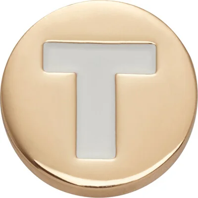 Gold Letter T