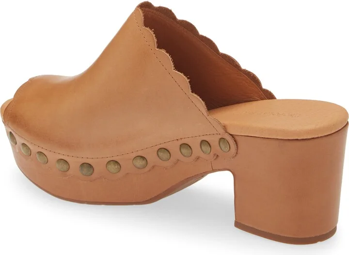 Gold Platform Slide Sandal - Image 2