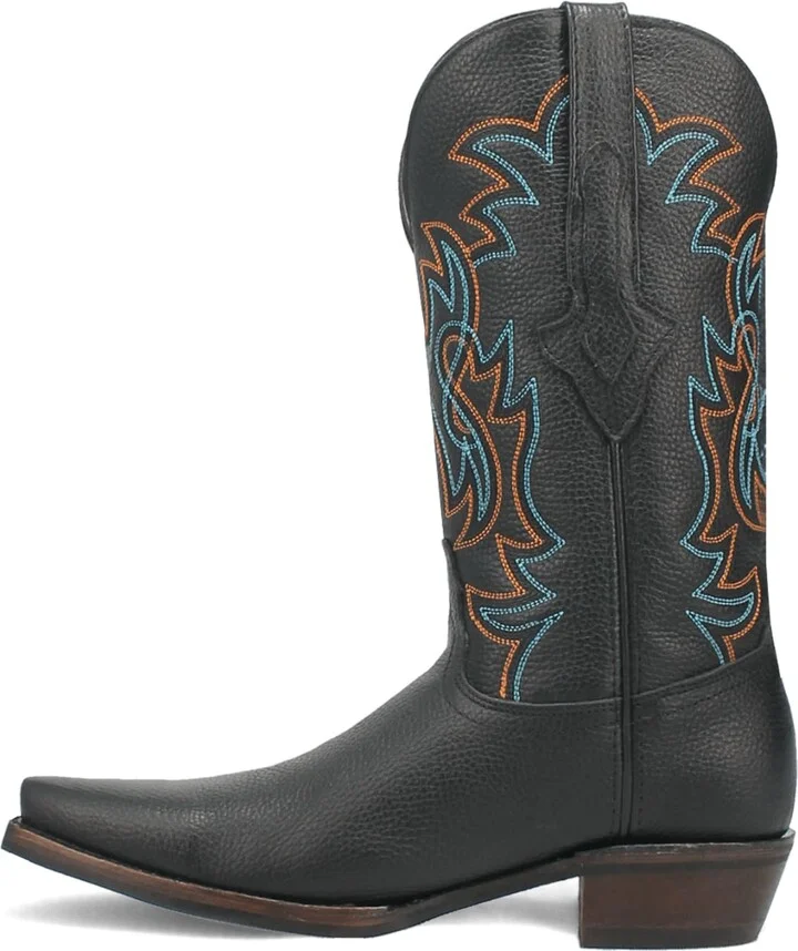 Gold Rush Pebbled Leather Cowboy Boot - Image 7