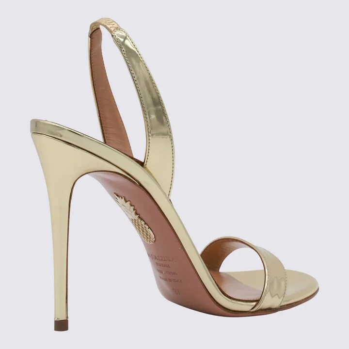 Gold Sandals - Image 2