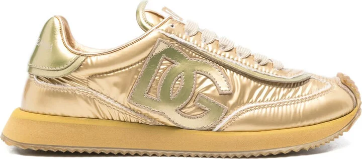 Gold Sneakers