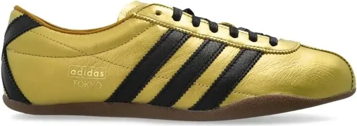Gold-Tone Tokyo Sneakers