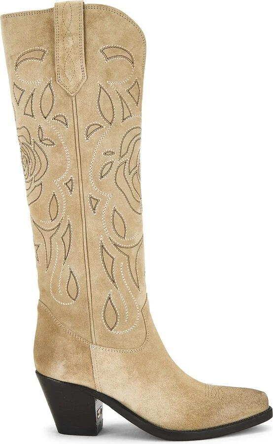 Golden Goose '70 Wish Star Boot in Tan