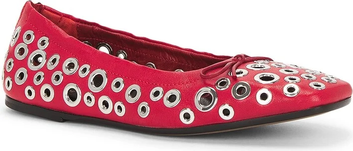 Golden Goose Amy Flat in Red - Image 2
