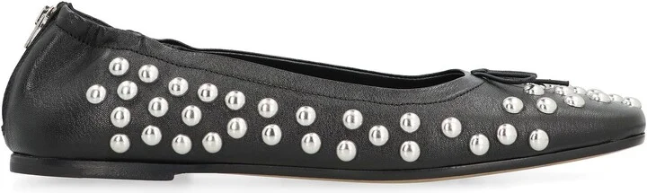Golden Goose Amy Leather Ballet Flats - Image 2