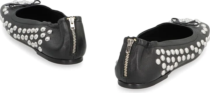 Golden Goose Amy Leather Ballet Flats - Image 4