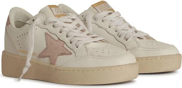 Golden Goose 'Ball Star 2' White Leather Sneakers - Image 2