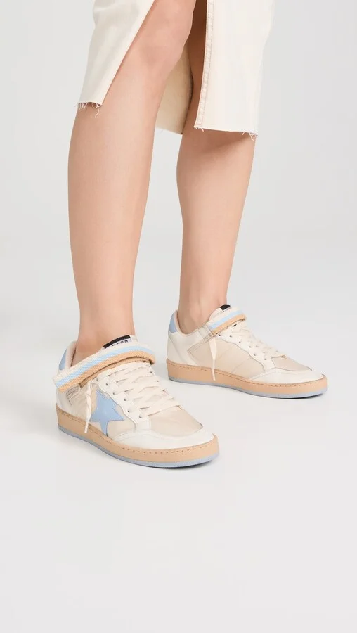 Golden Goose Ball Star Double Quarter with Strap Star Sneakers - Image 2