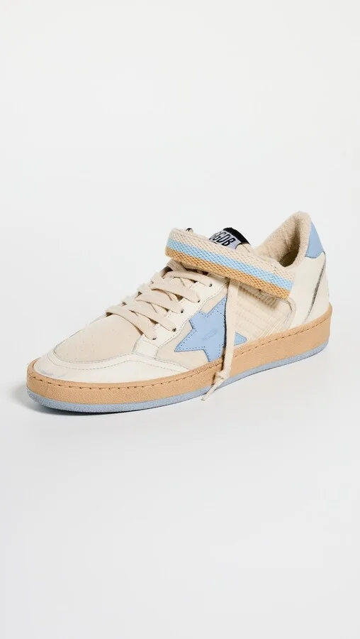 Golden Goose Ball Star Double Quarter with Strap Star Sneakers - Image 3