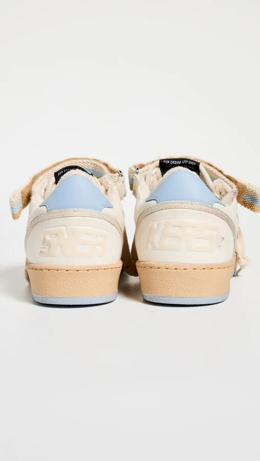 Golden Goose Ball Star Double Quarter with Strap Star Sneakers - Image 4