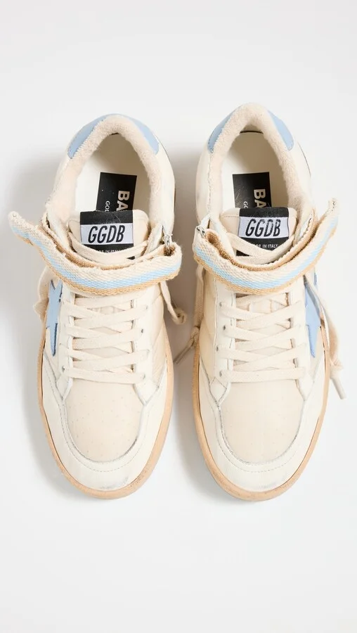 Golden Goose Ball Star Double Quarter with Strap Star Sneakers - Image 5