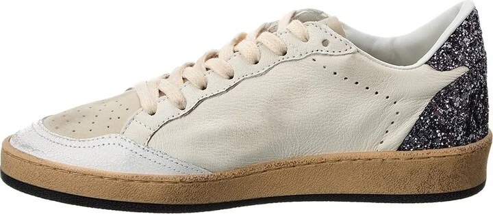 Golden Goose Ball Star Leather & Glitter Sneaker - Image 2
