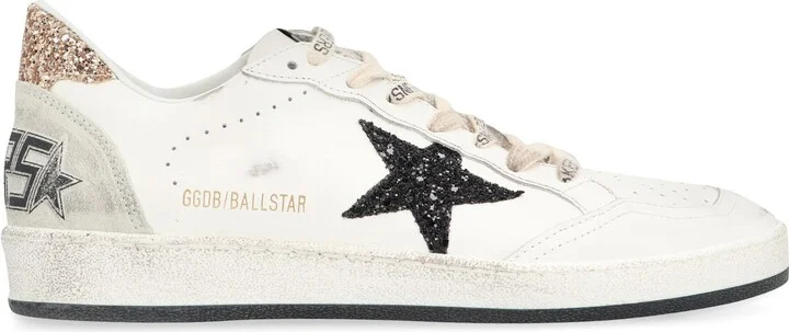 Golden Goose Ball Star Leather Low-Top Sneakers - Image 2