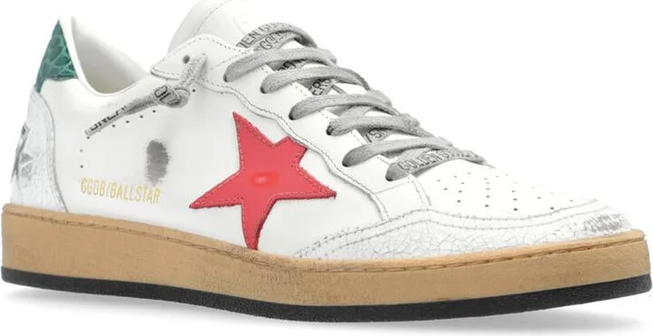 Golden Goose Ball Star Leather Sneakers - Image 3