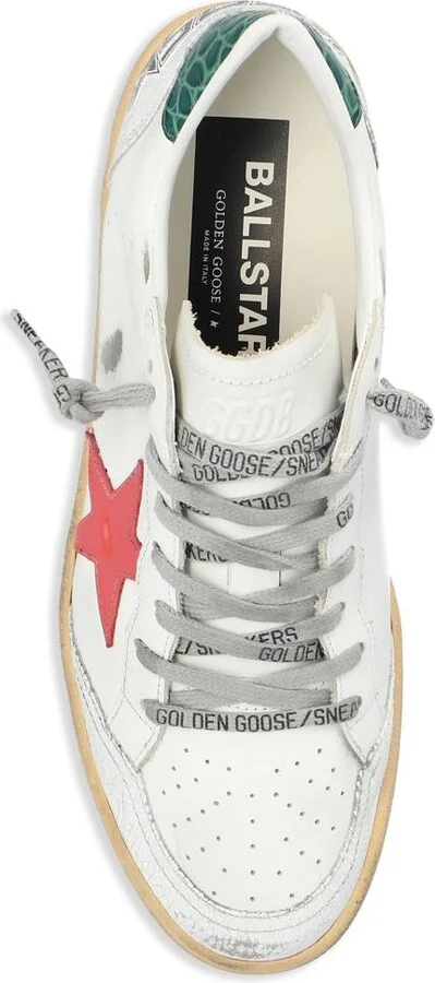 Golden Goose Ball Star Leather Sneakers - Image 5