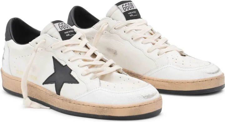 Golden Goose Ball Star Leather Sneakers - Image 2