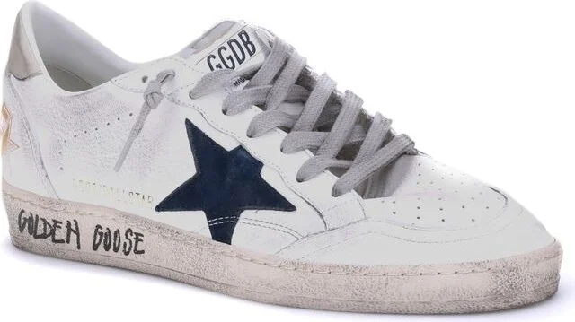 Golden Goose Ball Star Leather Sneakers - Image 3