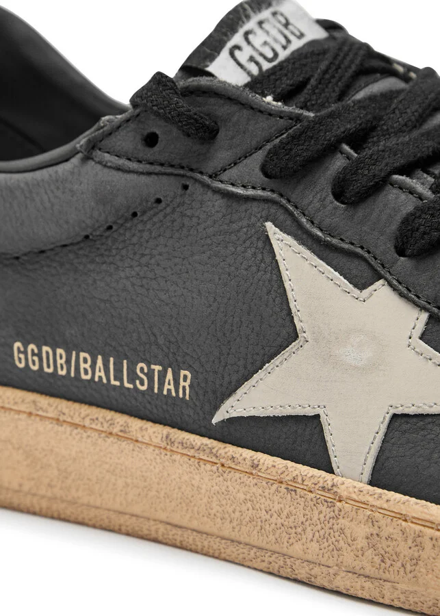 Golden Goose Ball Star Leather Sneakers - Image 4