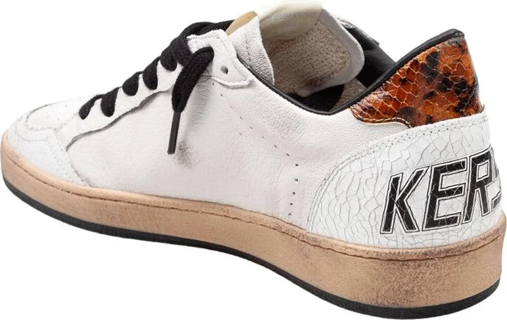 Golden Goose Ball Star Leather Sneakers - Image 4